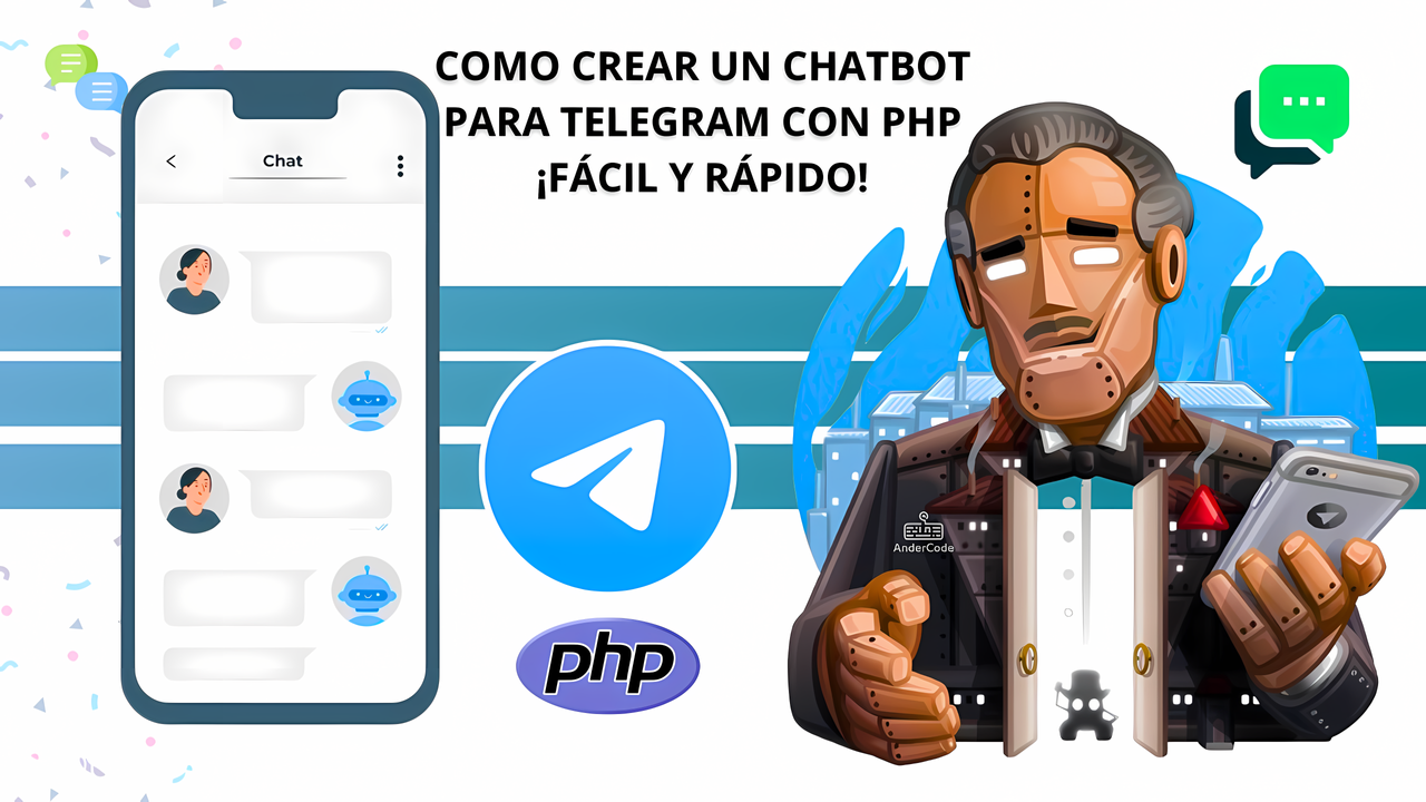 Crea tu propio Bot de Telegram con PHP y automatiza tareas